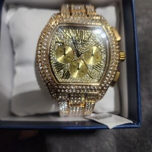 Montres Prestige Gold Luxury Men's Watch